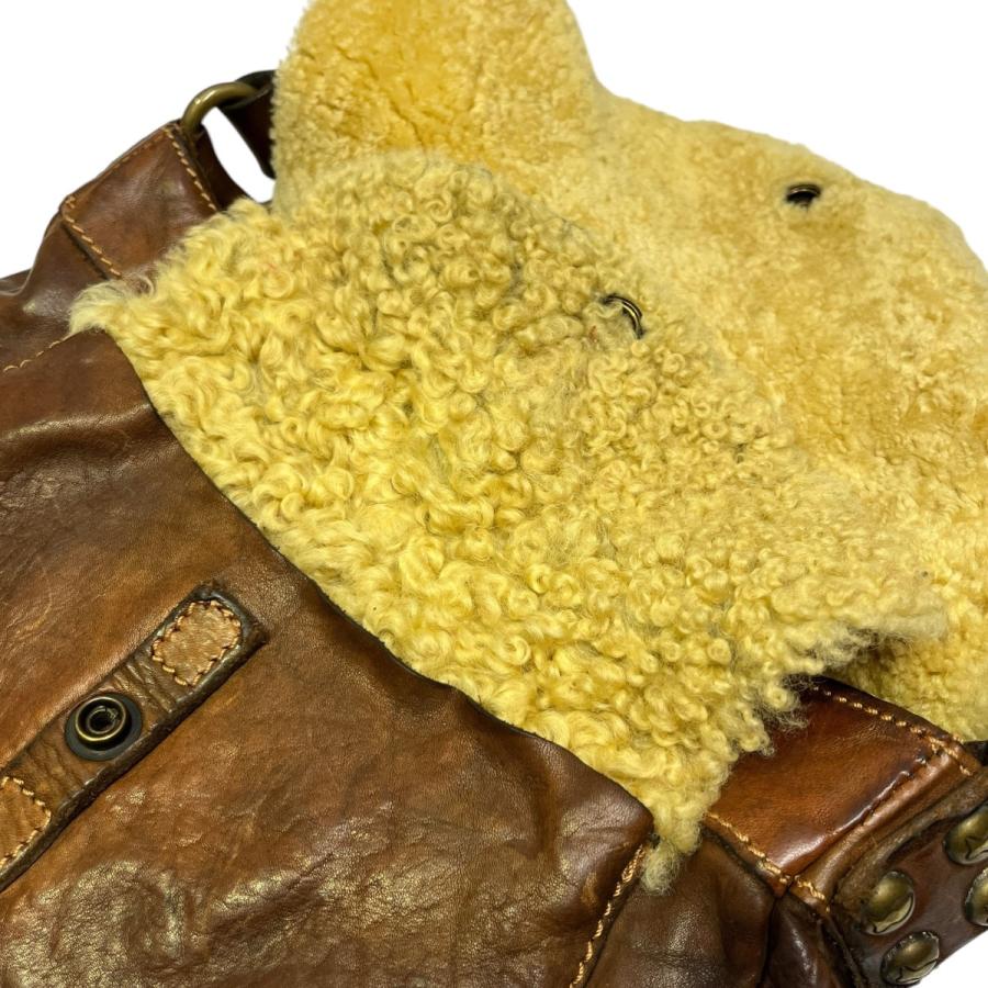 CAMPOMAGGI（カンポマッジ） ヴィンテージ加工ショルダーバッグ 25 