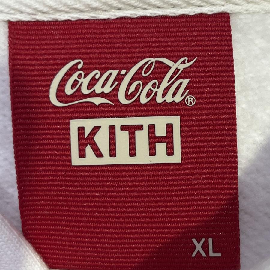KITH（キス） KITH COCA-COLAパーカー 20-070-060-0025-3-0 ホワイト
