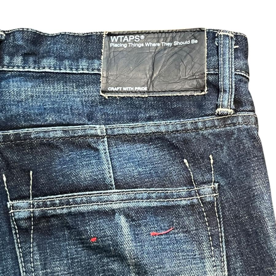 WTAPS ダブルタップス BLUES SKINNY TRASH TROUSERS COTTON WTAPS ダブルタップス BLUES SKINNY TRASH TROUSERS COTTON