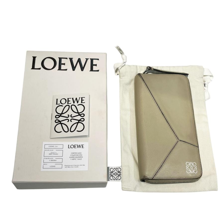 LOEWE（ロエベ） 【値下げ】LOEWE ZIP AROUND WALLET 122N89．F13