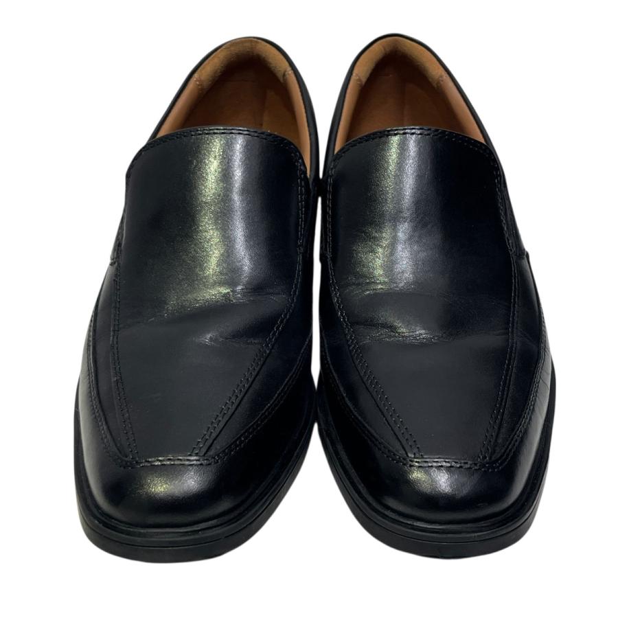Clarks（クラークス） スリッポンレザーシューズ ブラック サイズ 