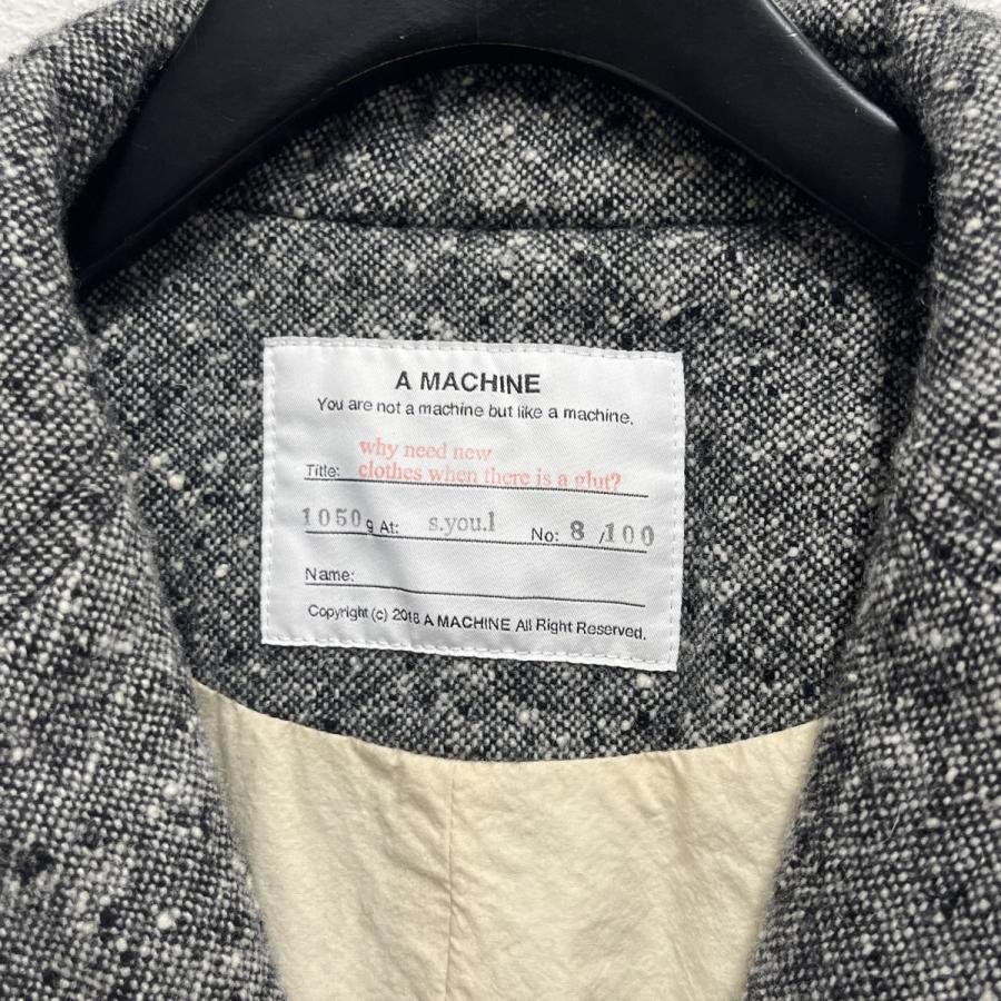 エイマシン A MACHINE Begnners Broken Jacket 23-BBJ グレー サイズ：Fの画像