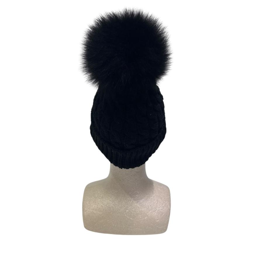 MONCLER Grenoble 【値下げ】MONCLER GRENOBLE ファーウールニット帽