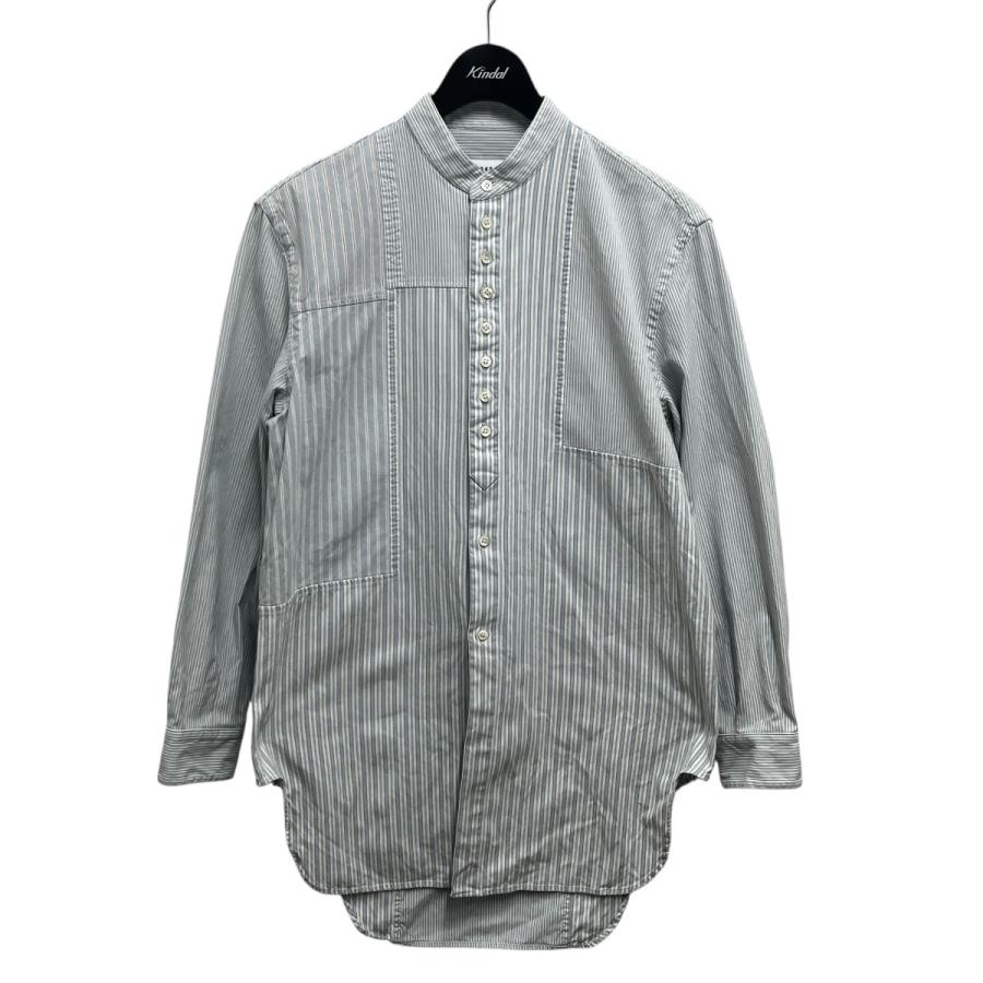 Maison Margiela（メゾンマルジェラ） スタンドカーシャツ ブルー