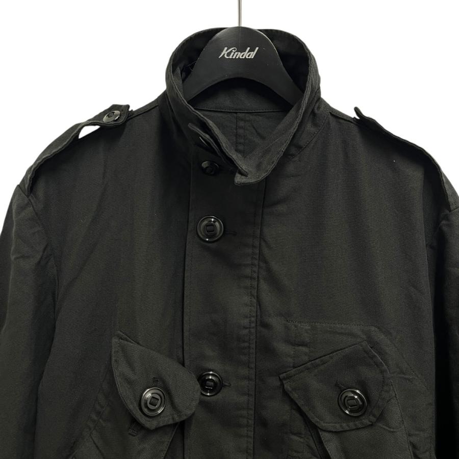 カナダ軍 Canadian Army コンバットジャケット BLACK染め ブラック 