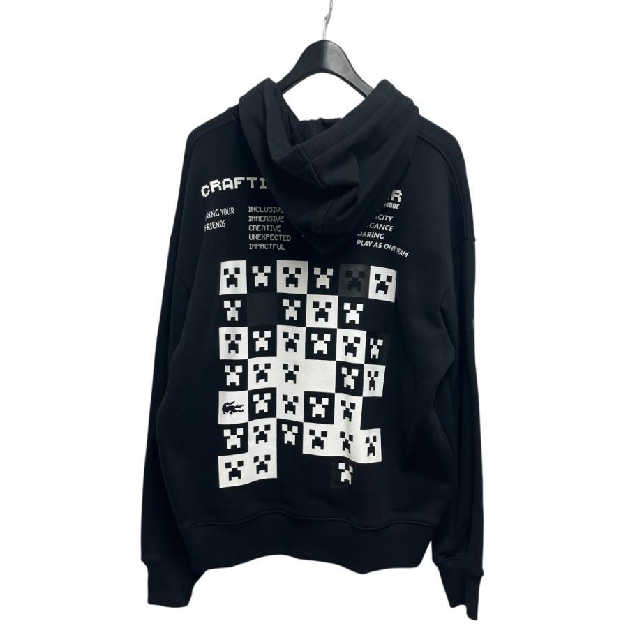 【完売品】ラコステ × Minecraft コラボパーカー 黒 激レア ✨美品✨LACOSTE Minecraft コラボパーカー 黒 マイクラ - メルカリ