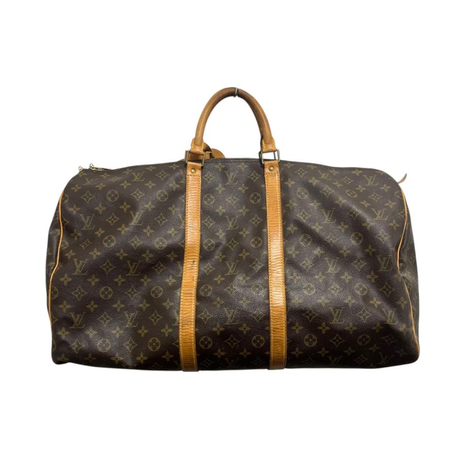 LOUIS VUITTON ルイヴィトン キーポル55 LOUIS VUITTON（ルイ・ヴィトン） キーポル55ボストンバッグ ブラウン
