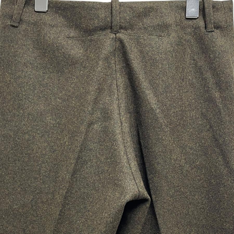 デシャン DECHAMPS 25AW LORO PANTS ストレートパンツ ダークグリーン 