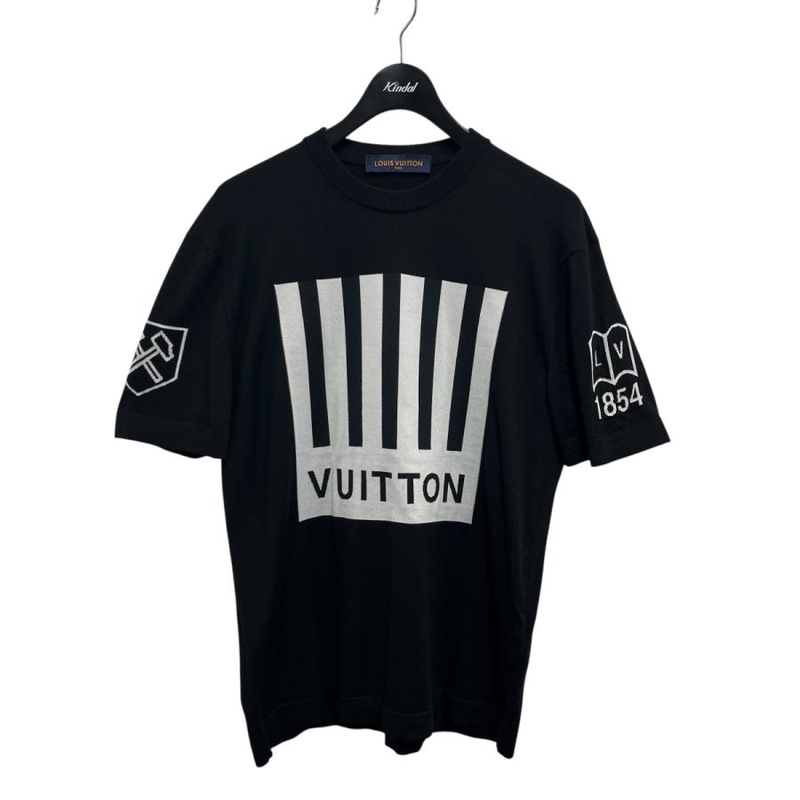 LOUIS VUITTON（ルイ・ヴィトン） バーコードアンドアース半袖ニット