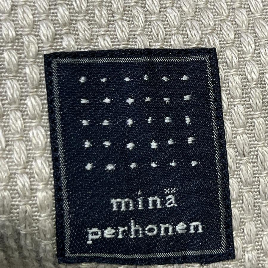 mina perhonen（ミナペルホネン） リネンUSA BAG qs9366 ベージュ