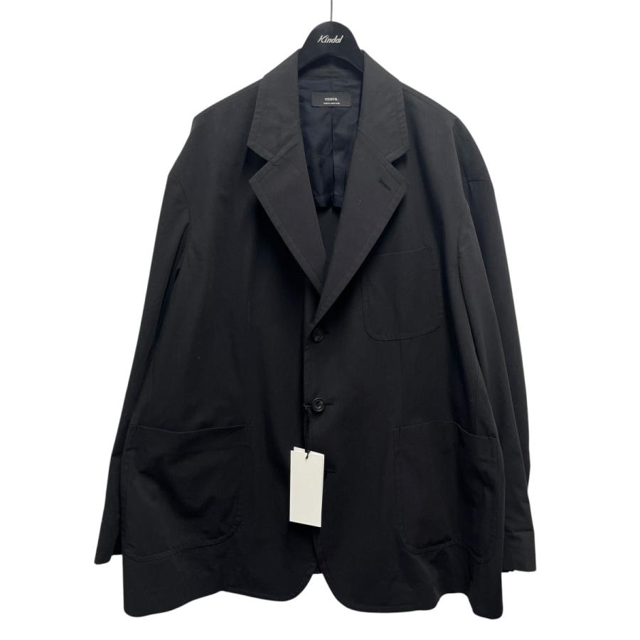 エンソウ ensou． Hypersized Blazer テーラードジャケット ブラック 
