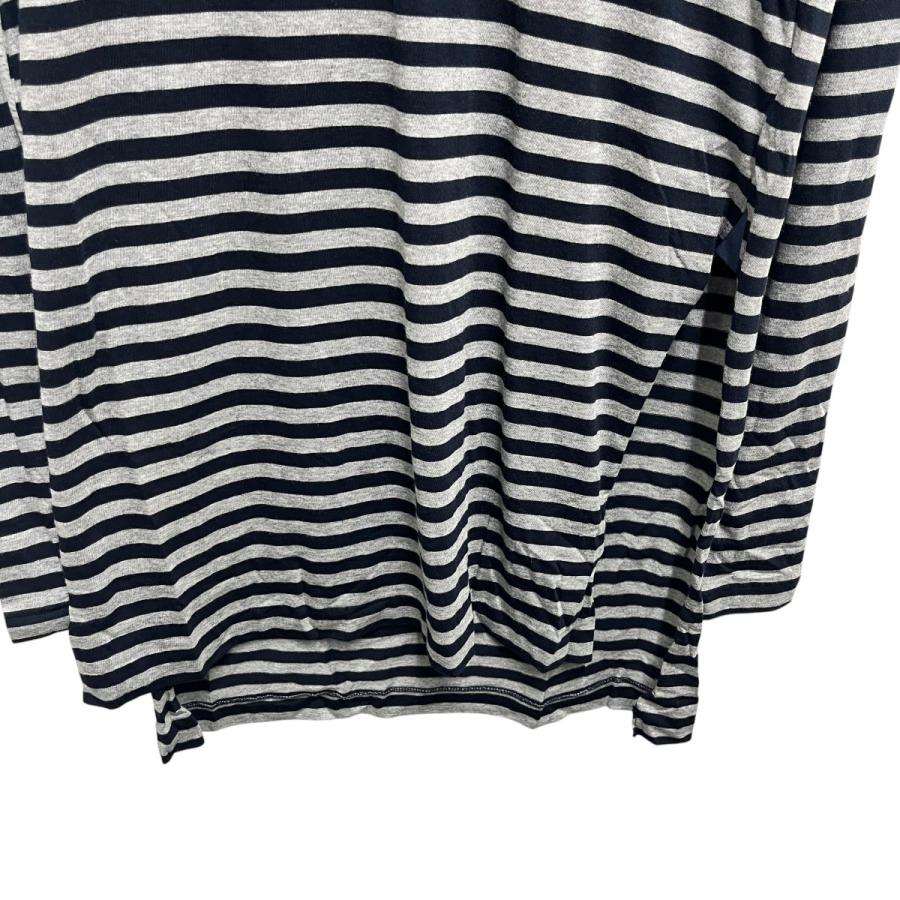 Yohji Yamamoto POUR HOMME ボーダー長袖カットソー Yohji Yamamoto POUR HOMME ヨウジヤマモトプールオム ボーダー