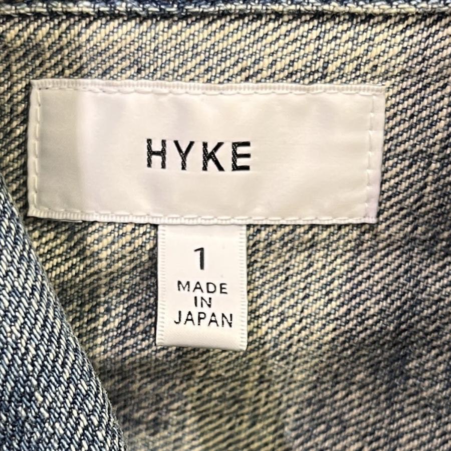 HYKE（ハイク） HYKE big fit デニムジャケット インディゴ サイズ：1