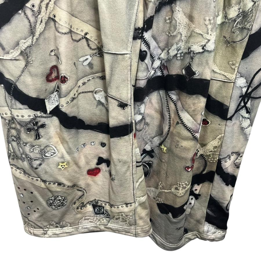 サレッドスレッド THEREDTHREAD print sweat 3 toys パンツ TR34703