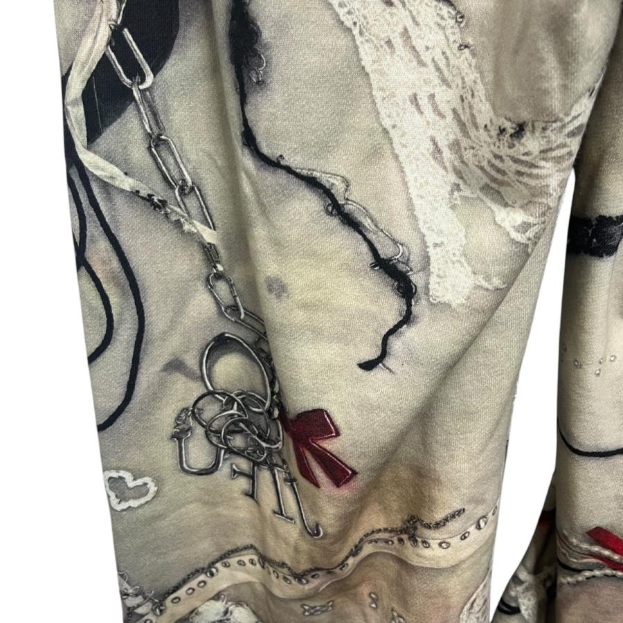 サレッドスレッド THEREDTHREAD print sweat 3 toys パンツ TR34703