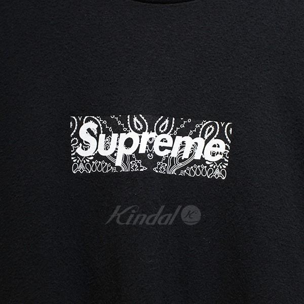 Supreme Bandana Box Logo T ボックスロゴ ブラック M