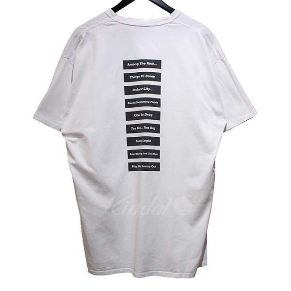 RAF SIMONS 18SS Block Print T-Shirt NEW ORDER 権力の美学 Tシャツ 