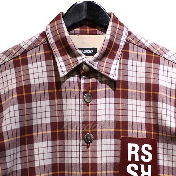 RAF SIMONS 18SS CARRY OVER DENIM SHIRT キャリーオーバーRS RAF SIMONS 18SS CARRY OVER DENIM SHIRT キャリーオーバーRS