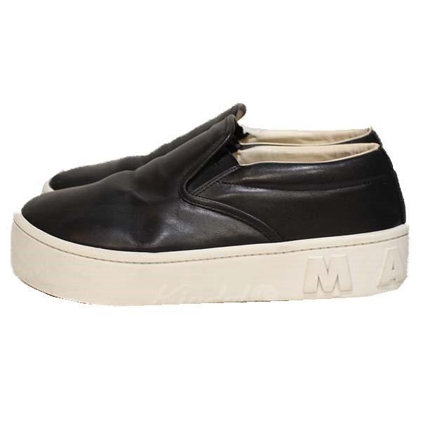 MARNI カーフスキン スリッポン スニーカー マルニマキシレリーフ ロゴ 