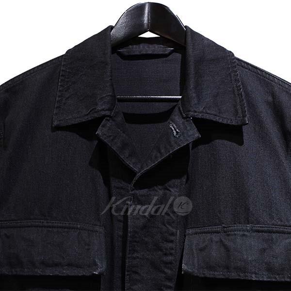 COMOLI 16AW ファティーグジャケット フロントポケット デニム  