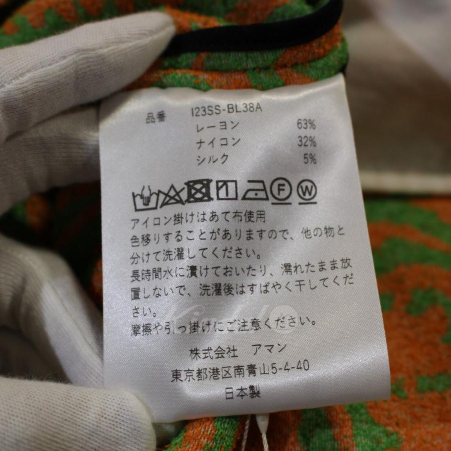 INSCRIRE アンスクリア 23SS Big Paisley Pullover オーバーサイズ 