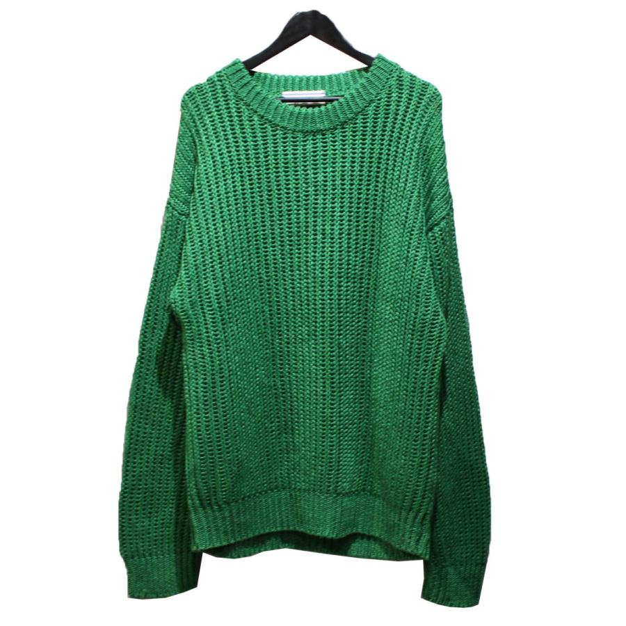 CristaSeya 【値下げ】Cristaseya linen ribbed 3yarns sweater リネン 