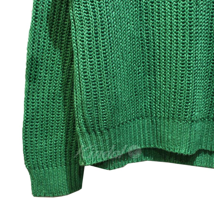 CristaSeya 【値下げ】Cristaseya linen ribbed 3yarns sweater リネン 