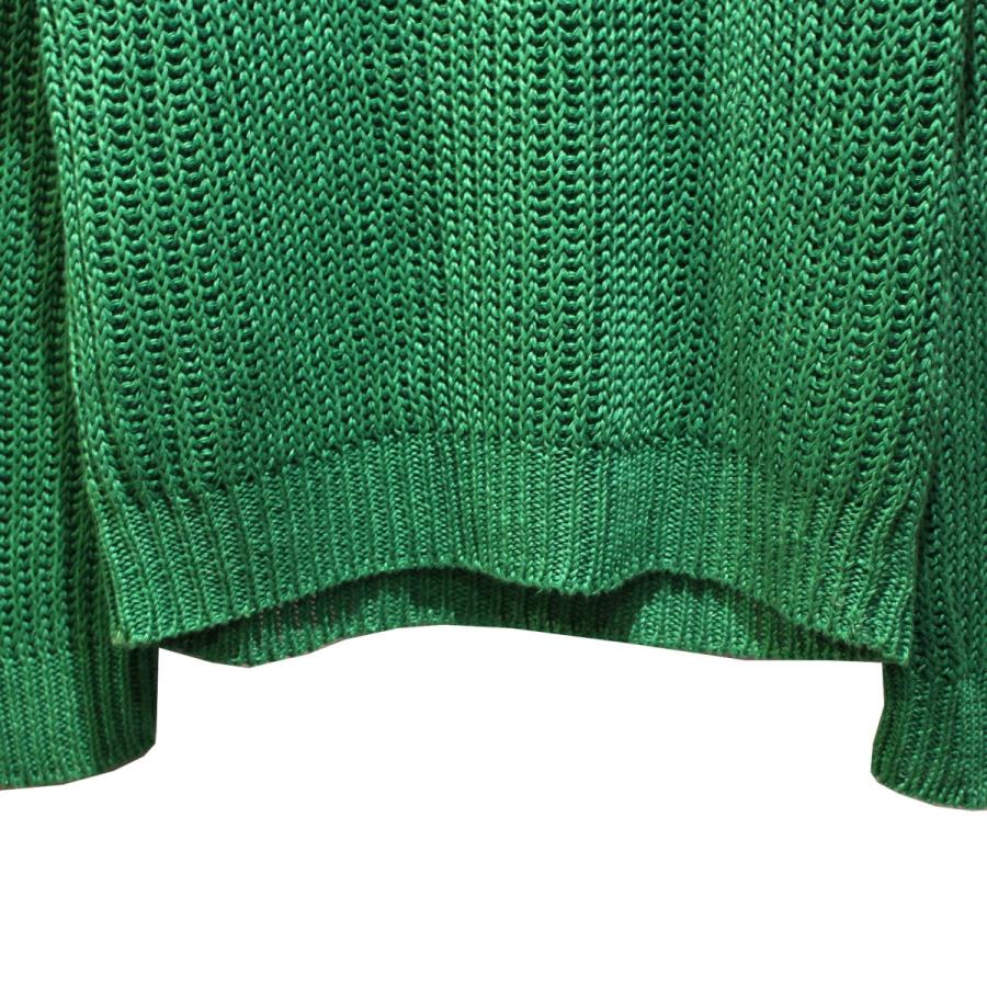 CristaSeya 【値下げ】Cristaseya linen ribbed 3yarns sweater リネン 