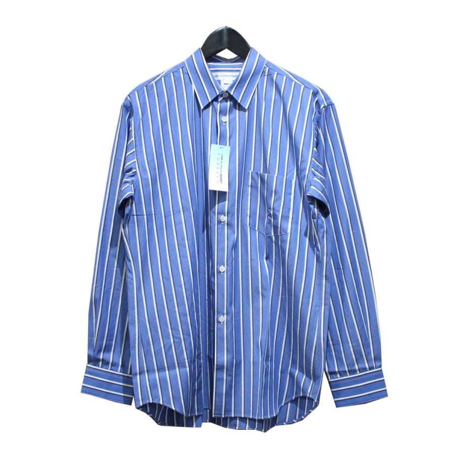 値下げ】COMME des GARCONS SHIRT SHIRT FOREVER PLAIN STRIPE 