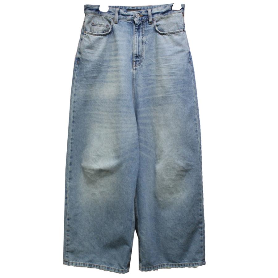 値下げ】BALENCIAGA 23SS LOW CROTCH JEANS バギーワイドデニムパンツ 