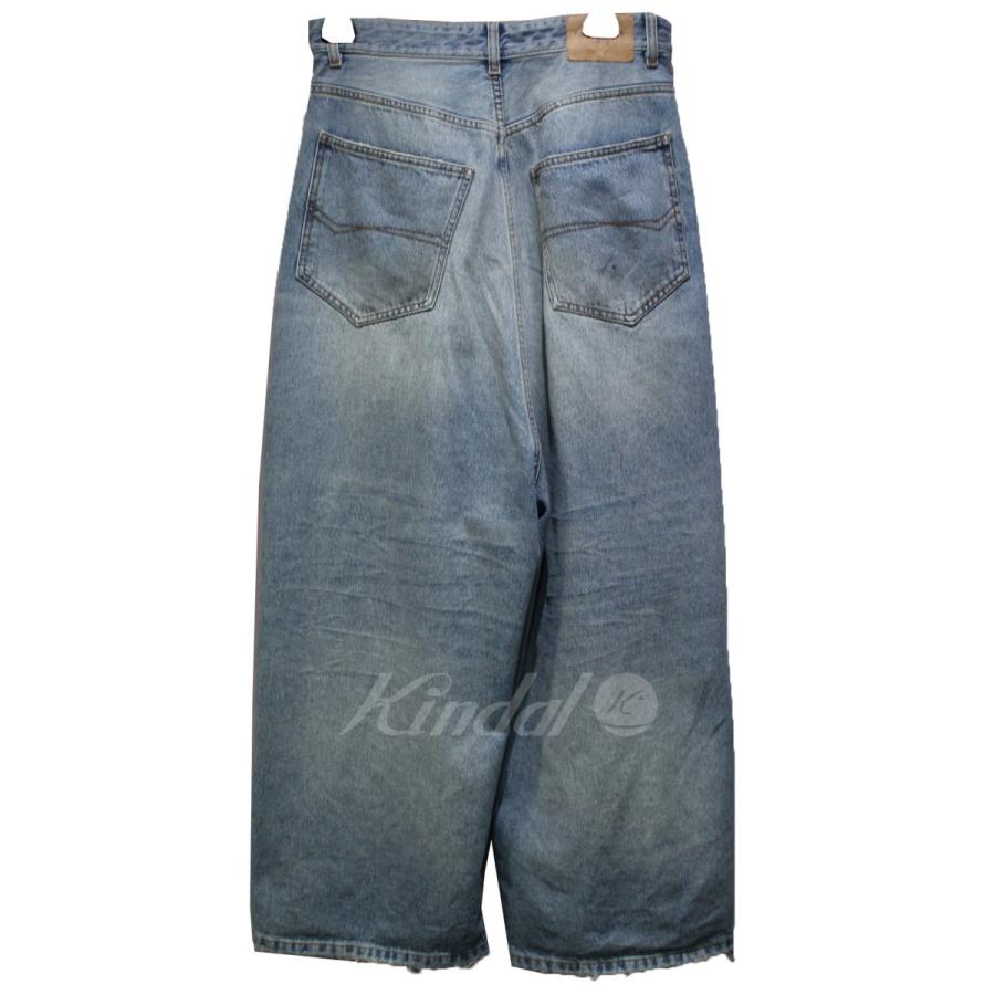 値下げ】BALENCIAGA 23SS LOW CROTCH JEANS バギーワイドデニムパンツ 