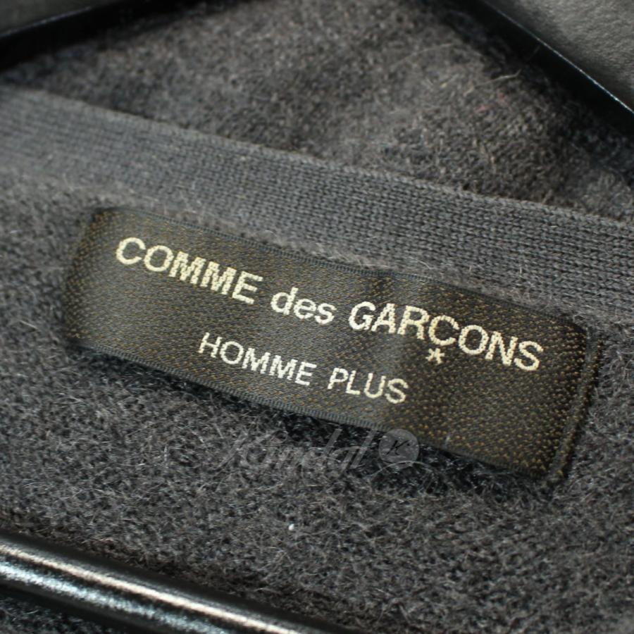 毎回完売 コムデギャルソンオムプリュス COMME des GARCONS HOMME PLUS 04AW パネル切替ジップアップ ジャケット ニット カーディ
