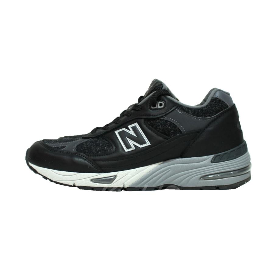 ニューバランス NEW BALANCE M991DJ HARRIS TWEED ハリスツイード ローカットスニーカー ブラック サイズ：US9｜kindal｜03