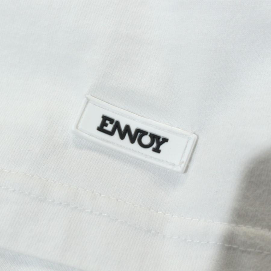 エンノイ ENNOY 21SS ラバーロゴTシャツ 半袖Tシャツ ホワイト サイズ 