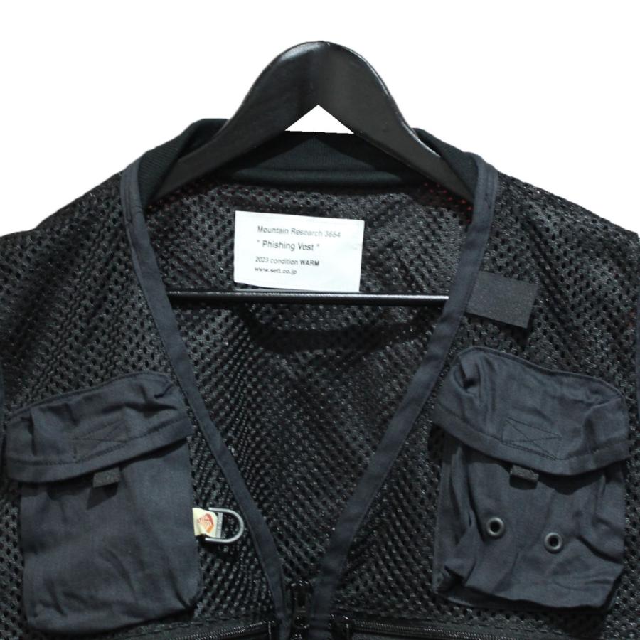 マウンテンリサーチ MOUNTAIN RESEARCH 23SS Phishing Vest 