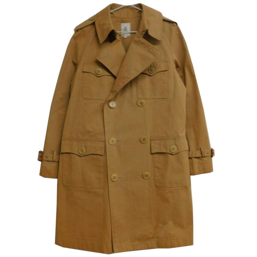 3月8日値下 Mando オーガニックチノクロストレンチコート ライトブラウン サイズ 1 三条堀川店 8075000029469 ブランド古着カインドオル 通販 Yahoo ショッピング