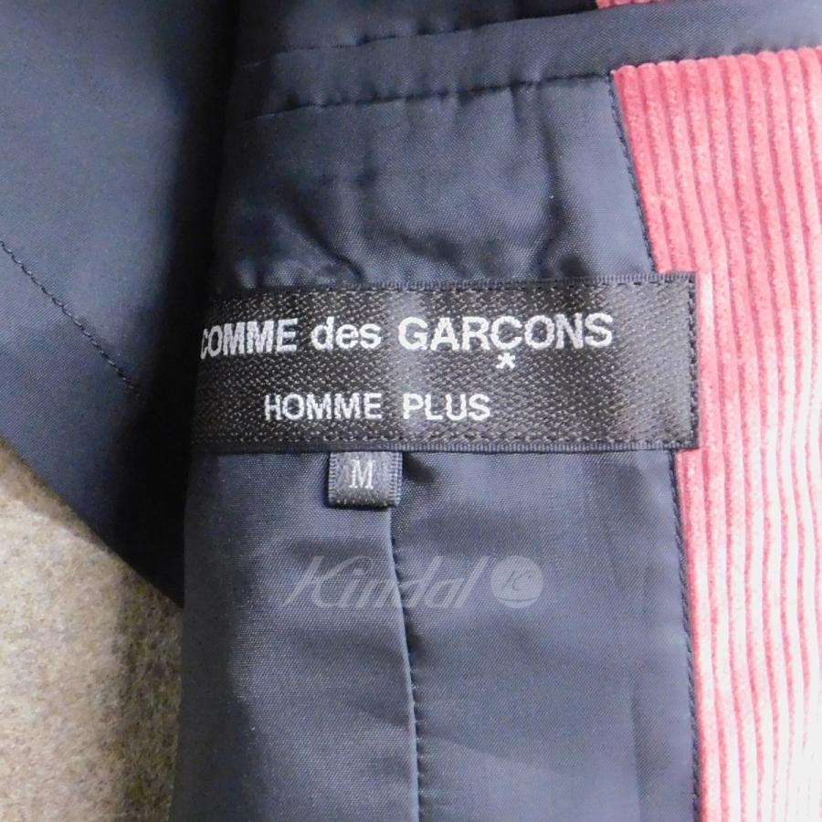COMME des GARCONS HOMME PLUS 2022AW コレクションLook 切替ロングジャケット マルチカラー サイズ：M (京都三