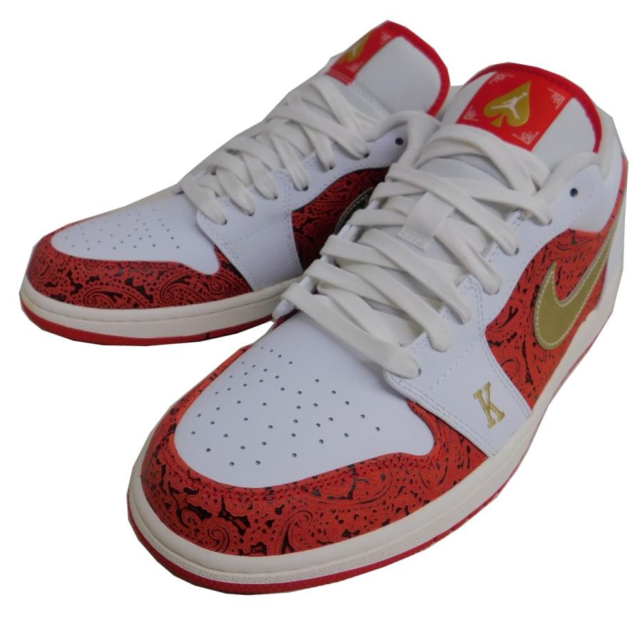 NIKE Nike Air Jordan 1 Low Spades ローカットスニーカー ホワイト サイズ：28cm (京都三条堀川店