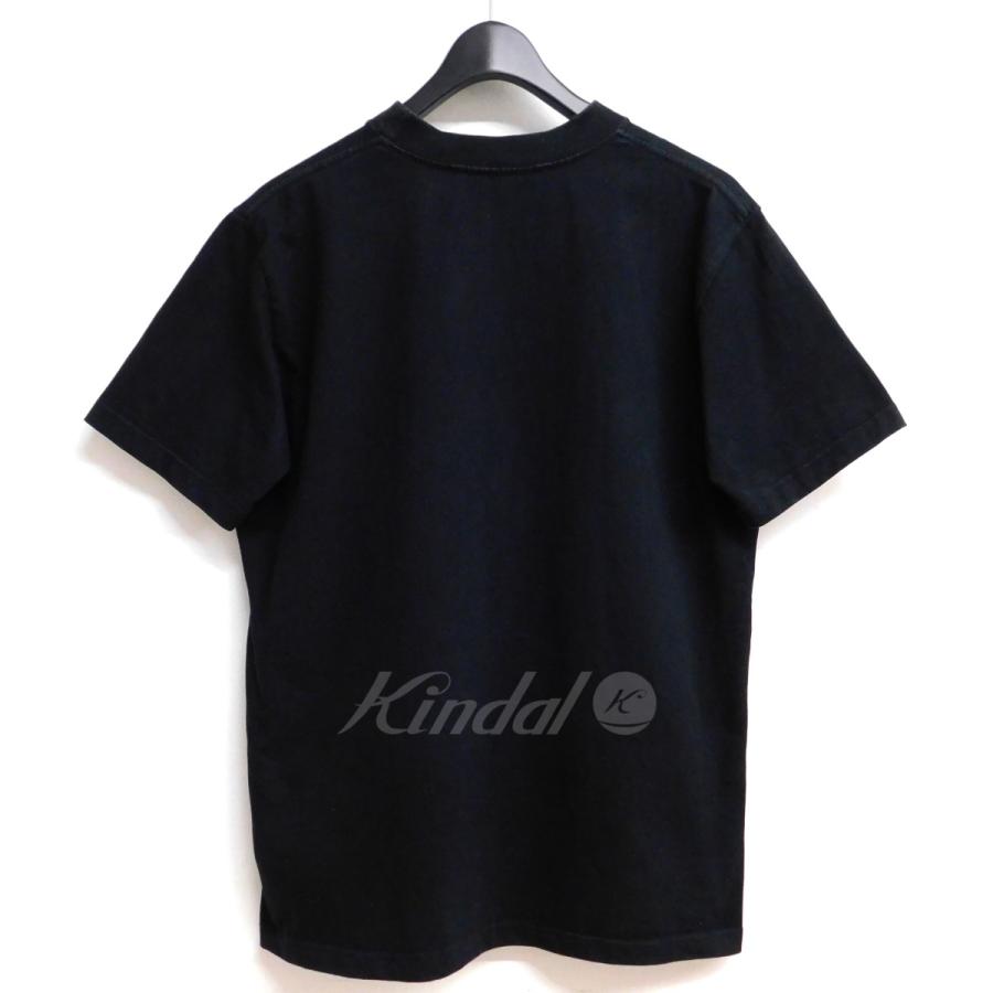 ジョンローレンスサリバン JOHN LAWRENCE SULLIVAN Jacquard Logo T-Shirt ロゴTシャツ ブラック サイズ：S｜kindal｜03