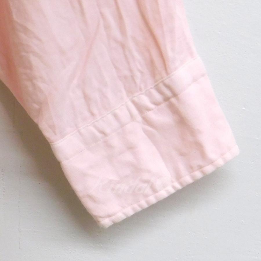 ヘリル HERILL CottonCashmere Brush Work Shirts ピンク サイズ：0 