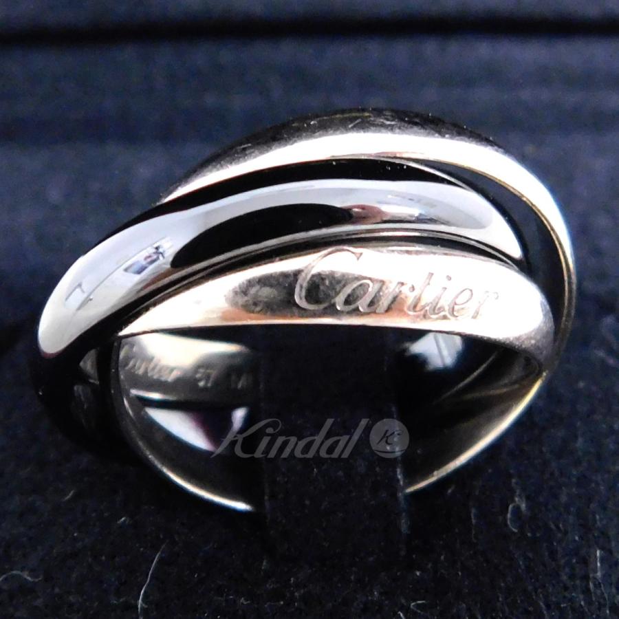 カルティエ Cartier TRINITY RING CLASSIC CERAMIC トリニティリング