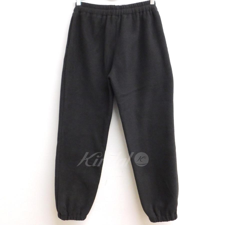 CALEE（キャリー） CALEE Fleece relax pants フリースパンツ ブラック
