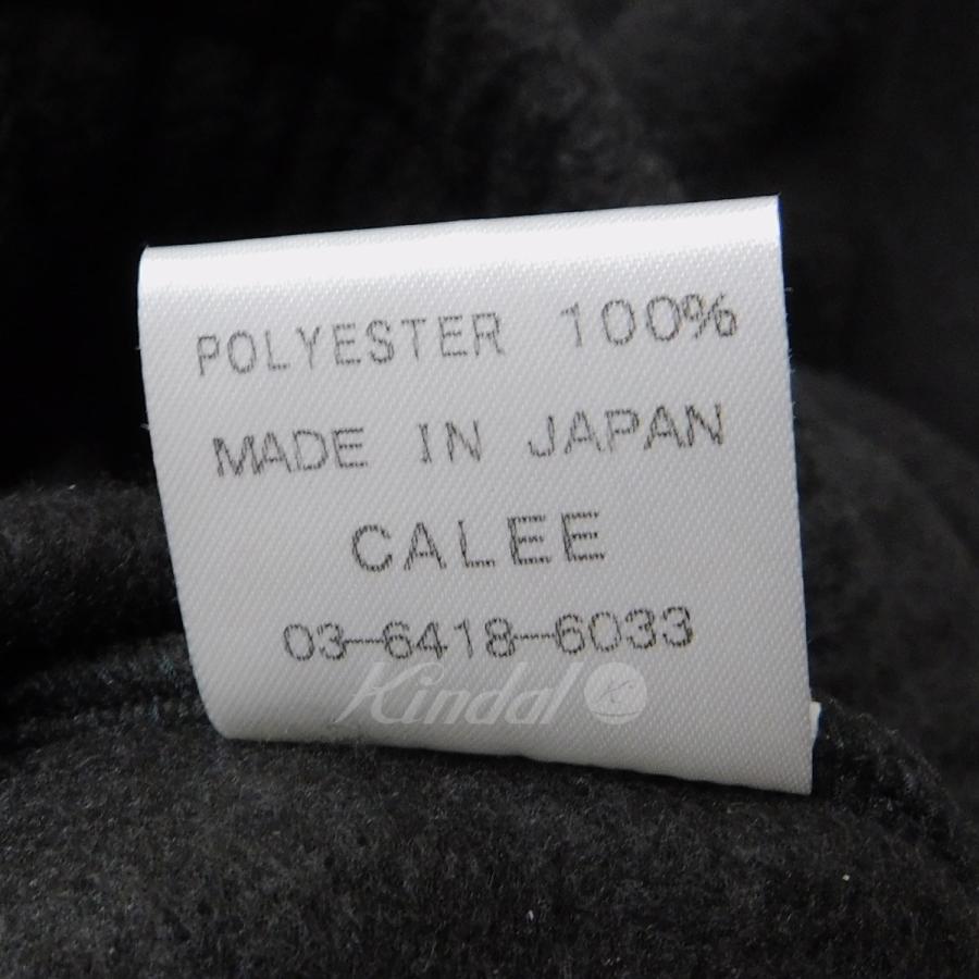 CALEE（キャリー） CALEE Fleece relax pants フリースパンツ ブラック