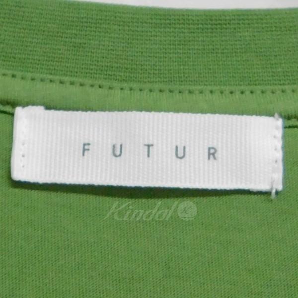 フューチャー FUTUR ロゴTシャツ グリーン サイズ：L｜kindal｜04