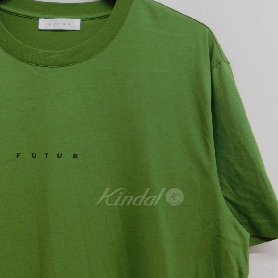 フューチャー FUTUR ロゴTシャツ グリーン サイズ：L｜kindal｜05