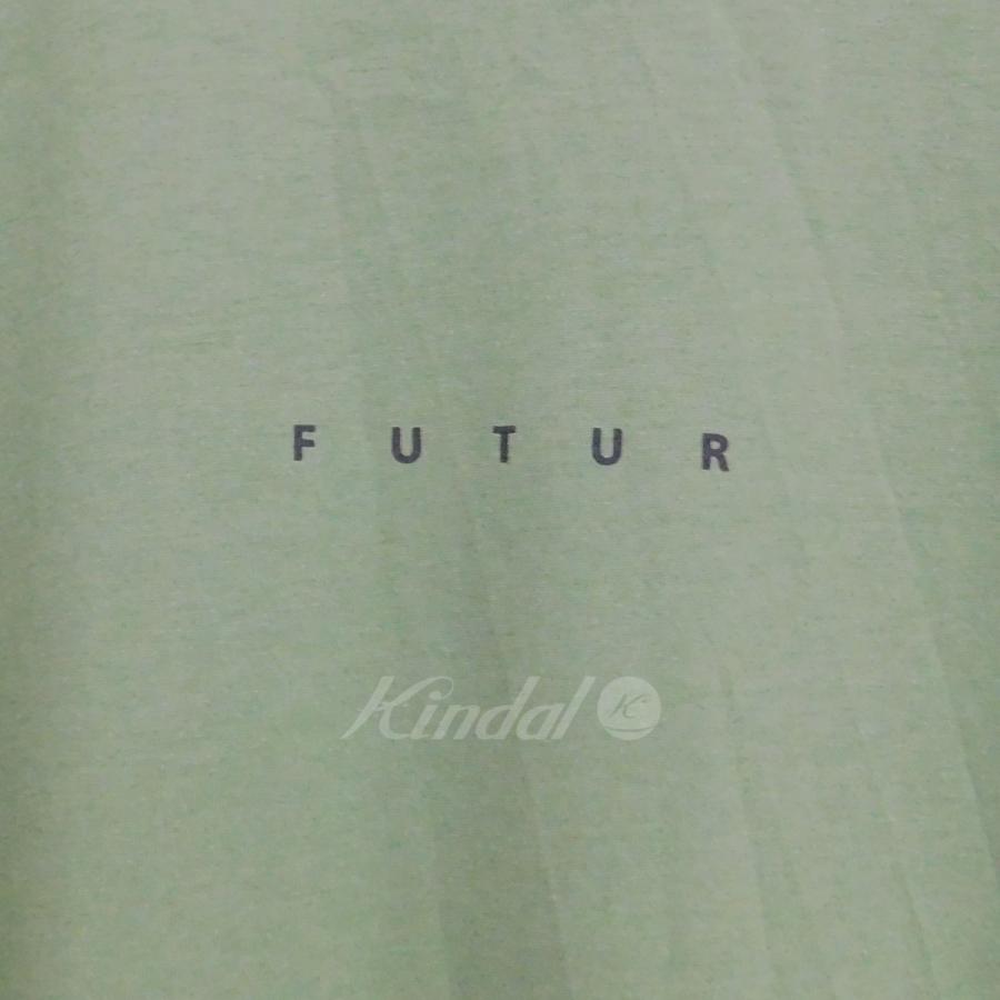 フューチャー FUTUR ロゴTシャツ グリーン サイズ：L｜kindal｜07