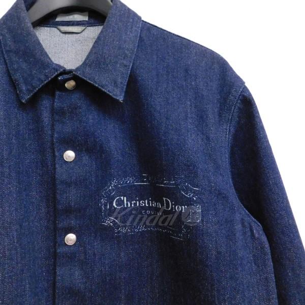 ディオールオム Dior Homme デニムシャツジャケット ネイビー サイズ：44