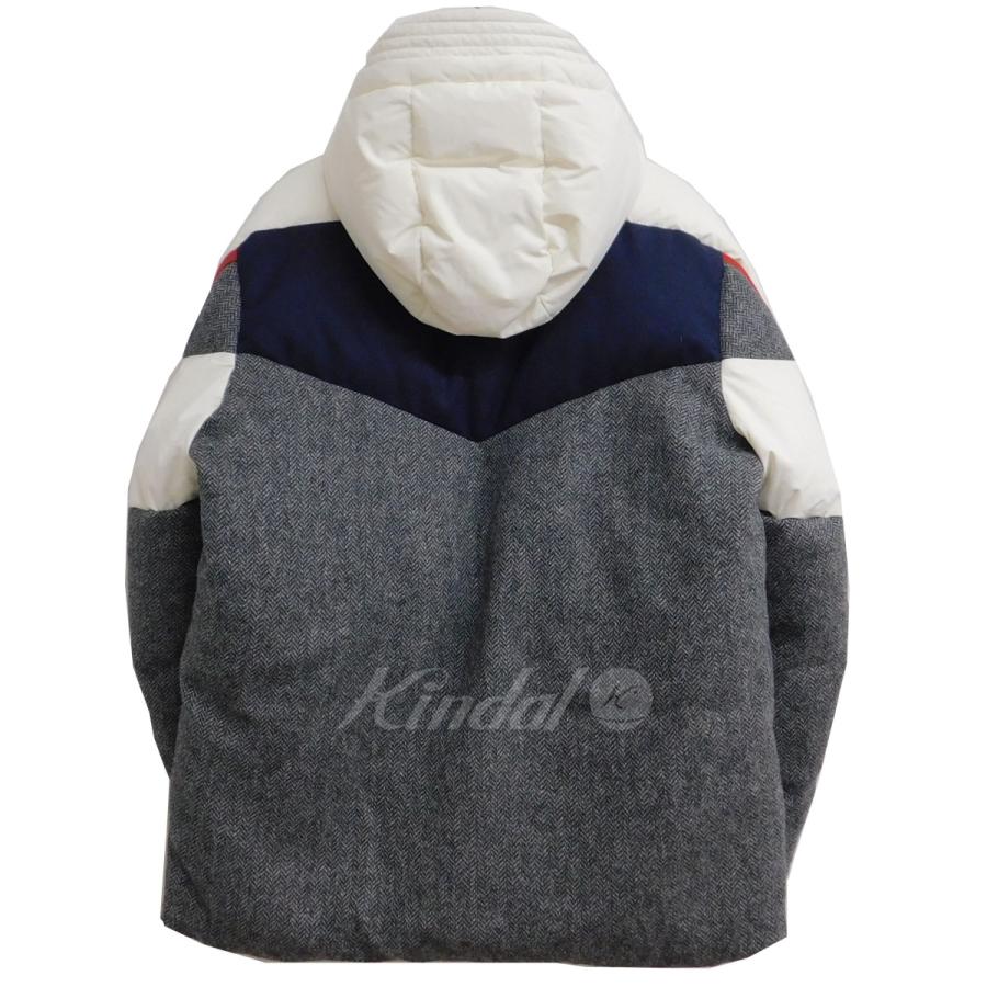 モンクレール ガム ブルー MONCLER GAMME BLEU トリコロールライン切替 