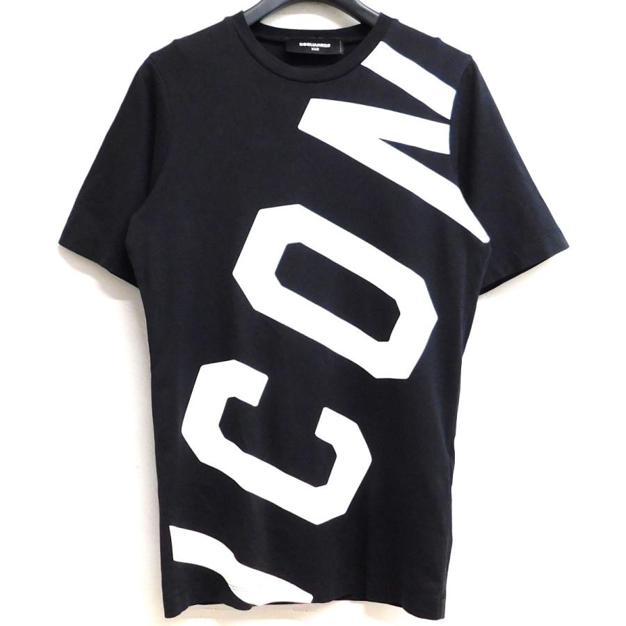 DSQUARED2（ディースクエアード） DSQUARED2 ICONロゴTシャツ ブラック