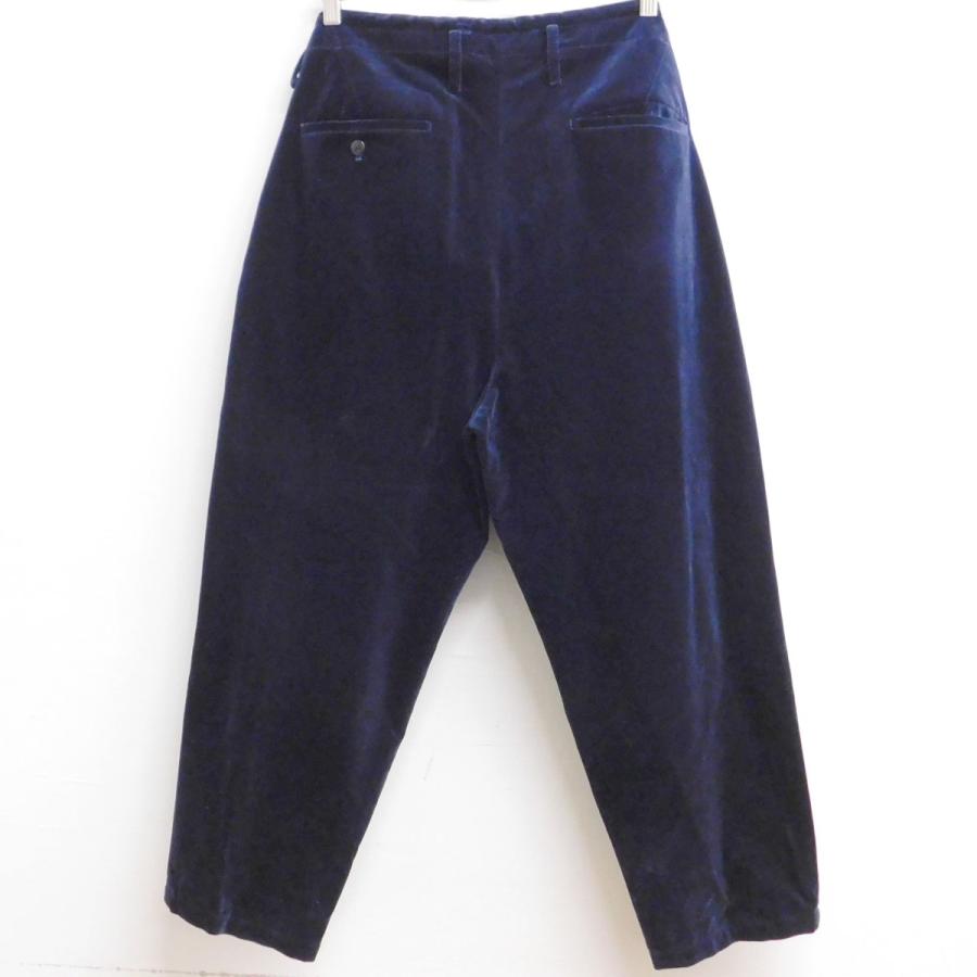 URU ウル COTTON VELVET EASY PANTS ベルベットイージーパンツ 